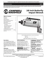 Campbell Hausfeld IN735300AV Manual Do Utilizador