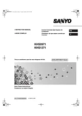 Sanyo KHS0971 ユーザーズマニュアル
