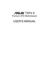 ASUS TXP4-X Manual Do Utilizador