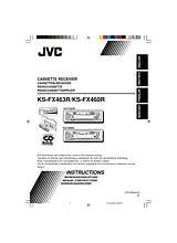 JVC KS-FX463R 사용자 설명서