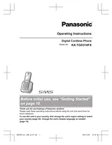 Panasonic KXTGD310FX Руководство По Работе