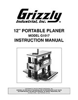 Grizzly G1017 Manuale Utente