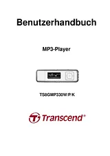 Transcend MP330, 8GB TS8GMP330 Справочник Пользователя