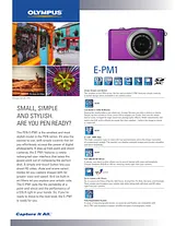 Olympus E-PM1 产品宣传页