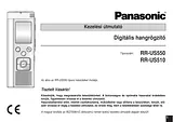 Panasonic RR-US550 Guía De Operación
