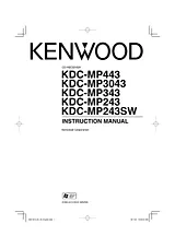 Kenwood KDC-MP343 Manual Do Utilizador