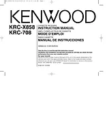 Kenwood KRC-708 Manuale Istruttivo