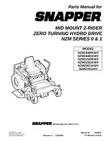 Snapper NZM19480KWV Benutzerhandbuch