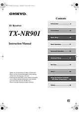 ONKYO TX-NR901 Manuel D’Utilisation