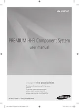 Samsung MX-HS8500 Manual Do Utilizador