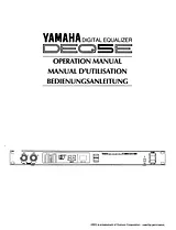 Yamaha DEQ5E User Manual