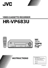 JVC HR-VP683U Справочник Пользователя