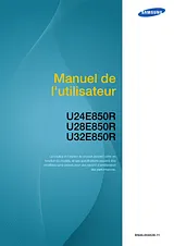Samsung U32E850R Manual Do Utilizador