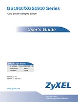 ZyXEL Communications XGS1910 用户手册