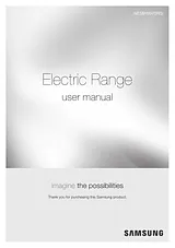Samsung Freestanding Electric Ranges (NE58H9970 Series) Benutzerhandbuch