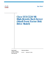 Cisco Cisco UCS C220 M3 Rack Server Hoja De Datos
