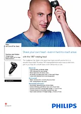 Philips do-it-yourself hair clipper QC5550/15 QC5550/15 データシート