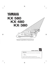 Yamaha KX 380 Manuel D’Utilisation