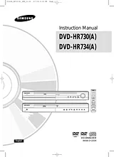 Samsung dvd-hr730 Manuel D'Instructions