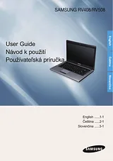 Samsung NP-RV508I Manual Do Utilizador