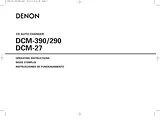 Denon DCM-390 Manuel D’Utilisation