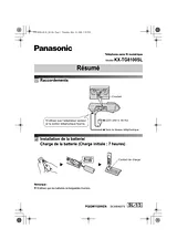 Panasonic KXTG8100SL Mode D’Emploi
