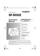 Olympus SP-560 UZ Manual De Introducción