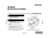 Honeywell Bypass Drum Humidifier (HE120A) Installation Instruction