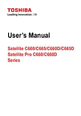 Toshiba C665 User Manual