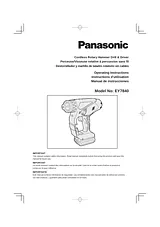 Panasonic EY7840 Manual Do Utilizador