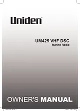 Uniden UM425 VHF DSC 사용자 설명서