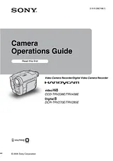 Sony CCD-TRV438E User Manual
