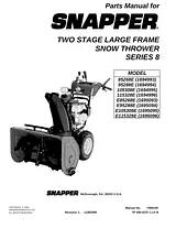 Snapper E95288E ユーザーズマニュアル