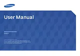 Samsung 82" DMD SMART Signage User Manual