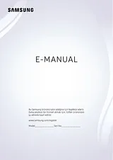 Samsung UE55MU8000T Elektronische Handbuch