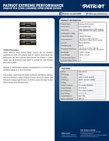 Patriot Memory 16GB DDR4-2800 PX416G280C6QK 전단