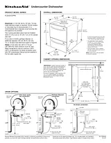 KitchenAid Stainless Steel Panels
Architect® Series Ilustrações Dimensionais