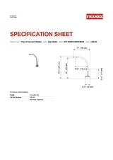 Franke LB9180HT Specification Sheet