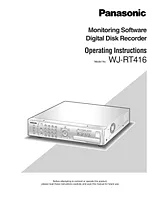 Panasonic WJ-RT416 Manual Do Utilizador