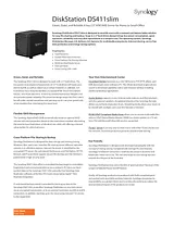 Synology DS411slim 4TB DS411SLIM/4TB 产品宣传页