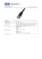 Cables Direct Cat5e Patch URT-630K Leaflet