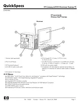 HP (Hewlett-Packard) DX2250 ユーザーズマニュアル