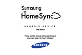 Samsung HomeSync User Manual
