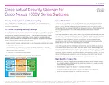 Cisco Cisco Virtual Security Gateway for Nexus 1000V Series Switch Anwendung