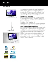 Sony VPCL236FX Guide De Spécification