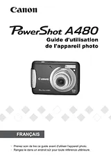 Canon PowerShot A480 Mode D'Emploi