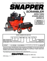 Snapper SZT18426BVE User Manual