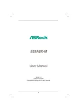 Asrock 939A8X-M 用户手册