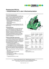 Phoenix Contact Plug-in module for PR1 and PR2. LDP-12-24 DC 12 - 24 V 2833657 Datenbogen