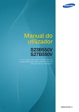 Samsung S27B550V Manual Do Utilizador